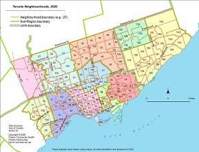 Neighbourhoods in City of Toronto
