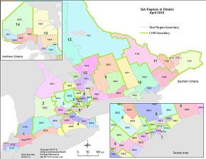 Ontario Sub-Regions
