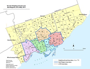 Neighbourhoods in City of Toronto